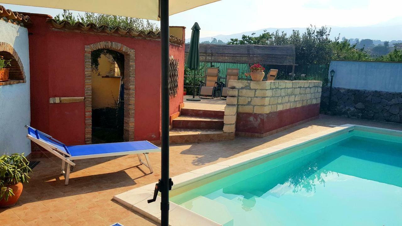 Вилла Original Sicily House Санта-Венерина Экстерьер фото